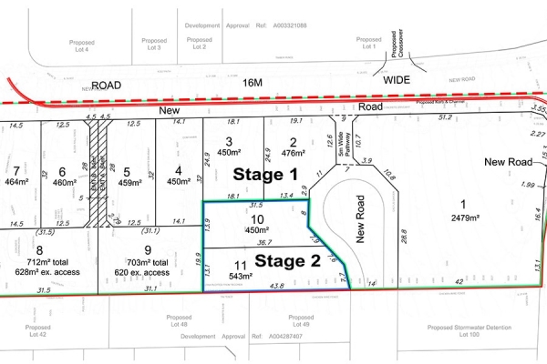 Residential Subdivision and Child Care Centre, Bridgeman Downs